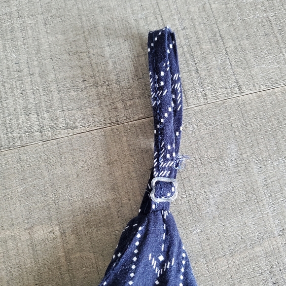 Navy Blue Harmony Boho Summer Tank - Picture 4 of 6